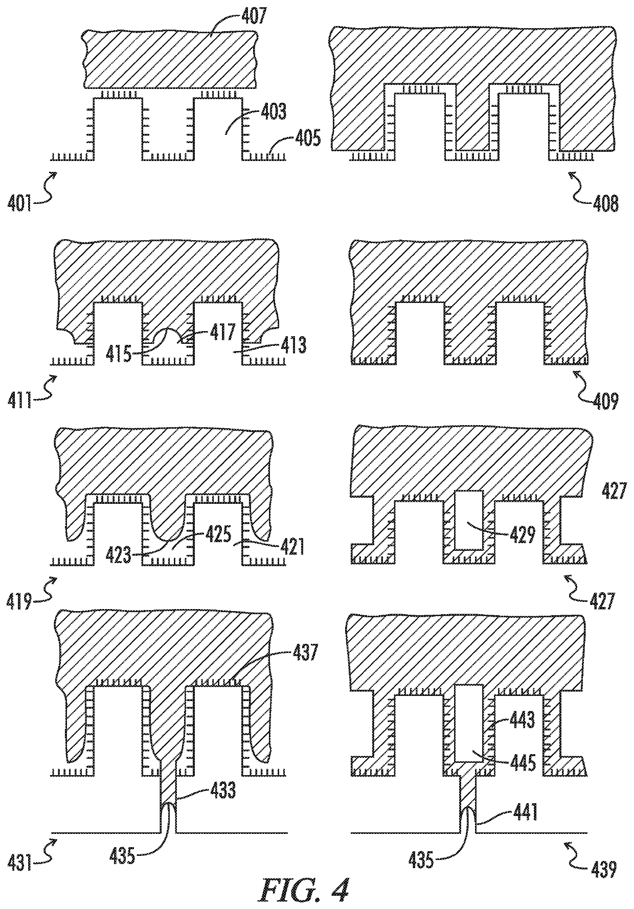 Patterned Surfaces with Suction