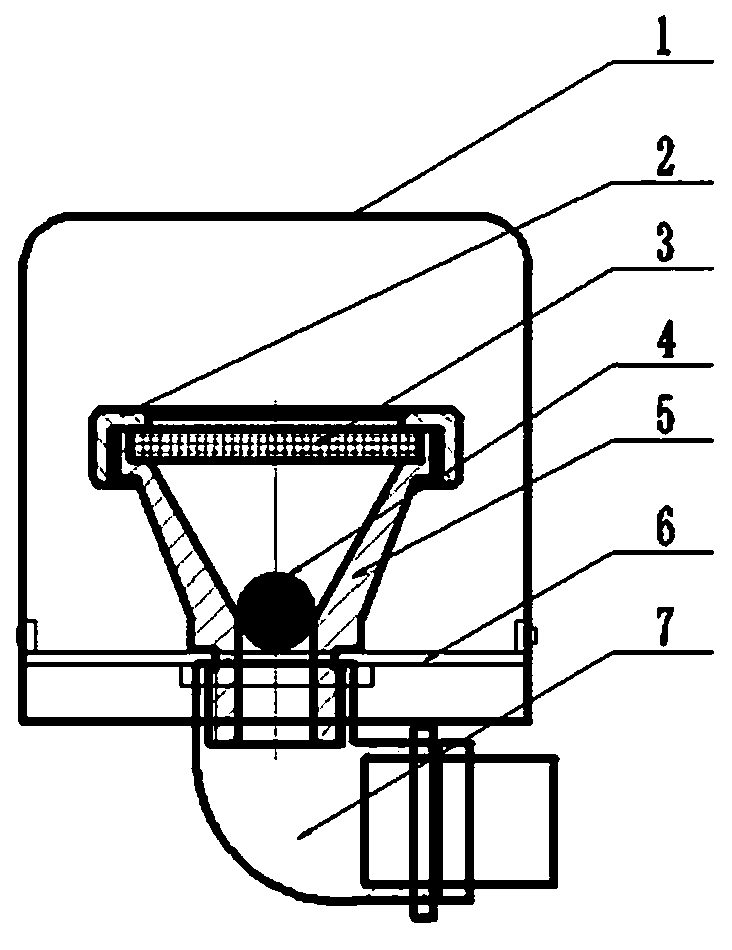 Automatic exhaust type fire arrester for positive pressure cabinet