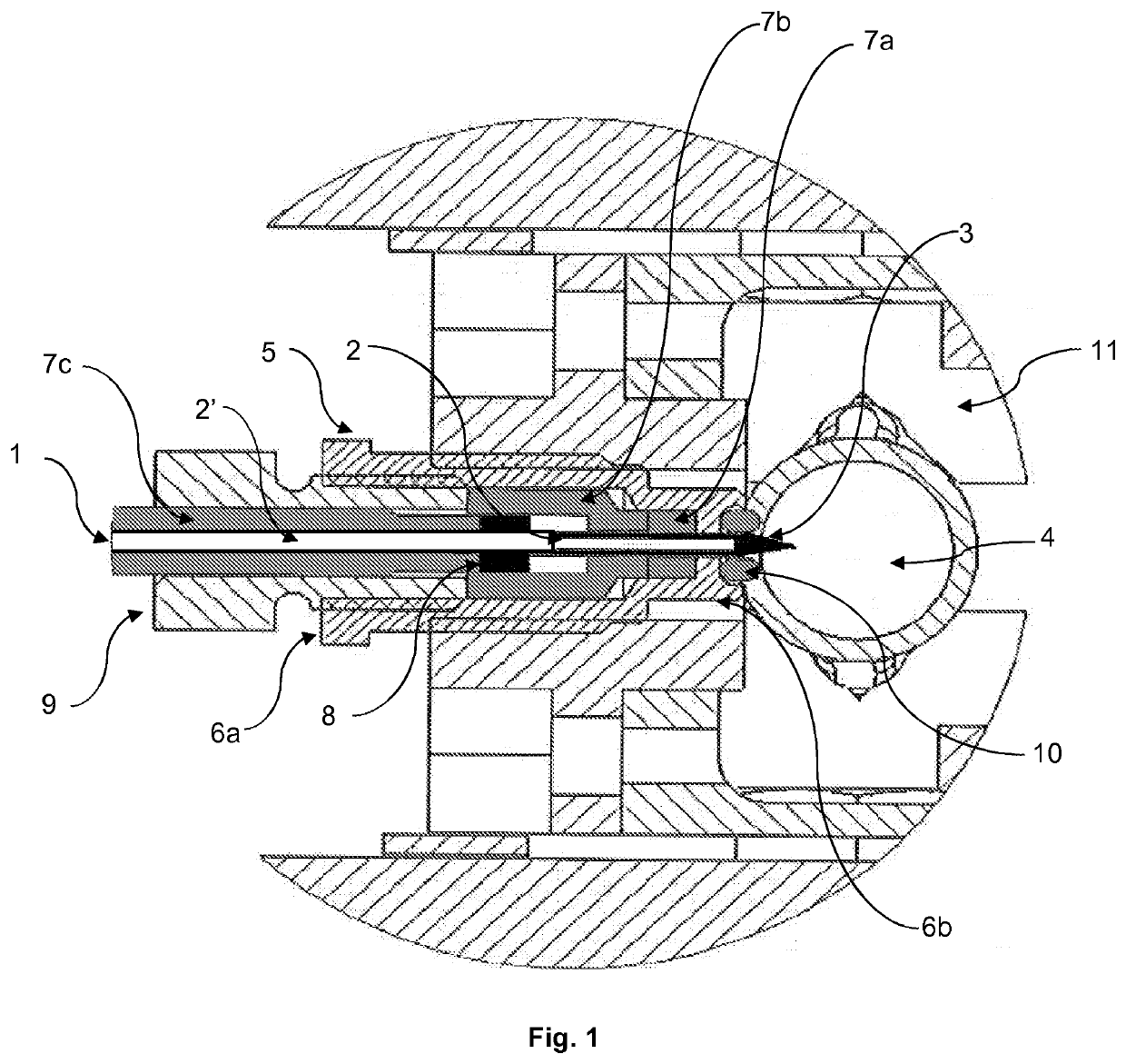 A Device For Determining A Volume Of Gas In A Sample