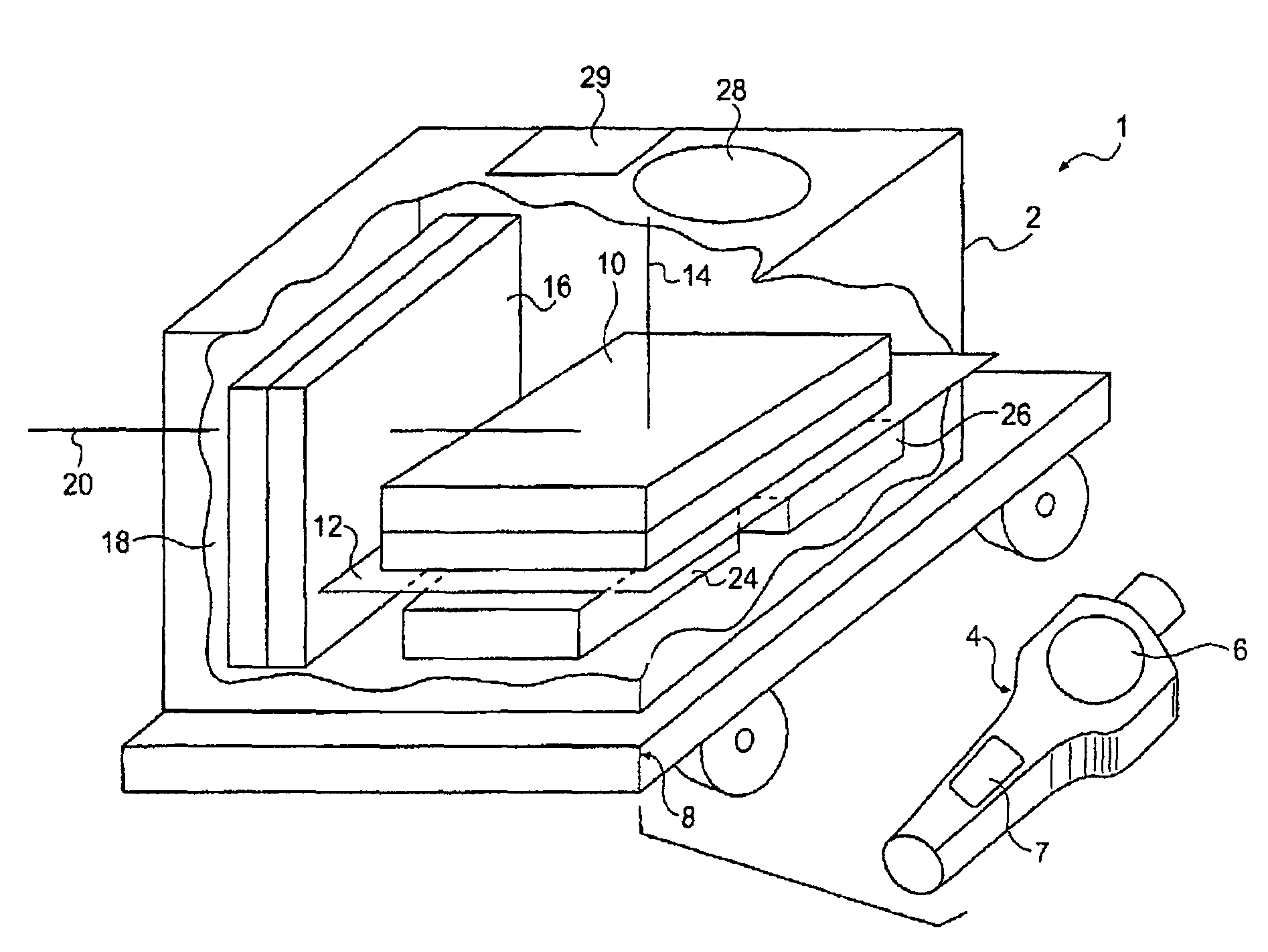 Apparatus and method for detection, location, and identification of gamma sources