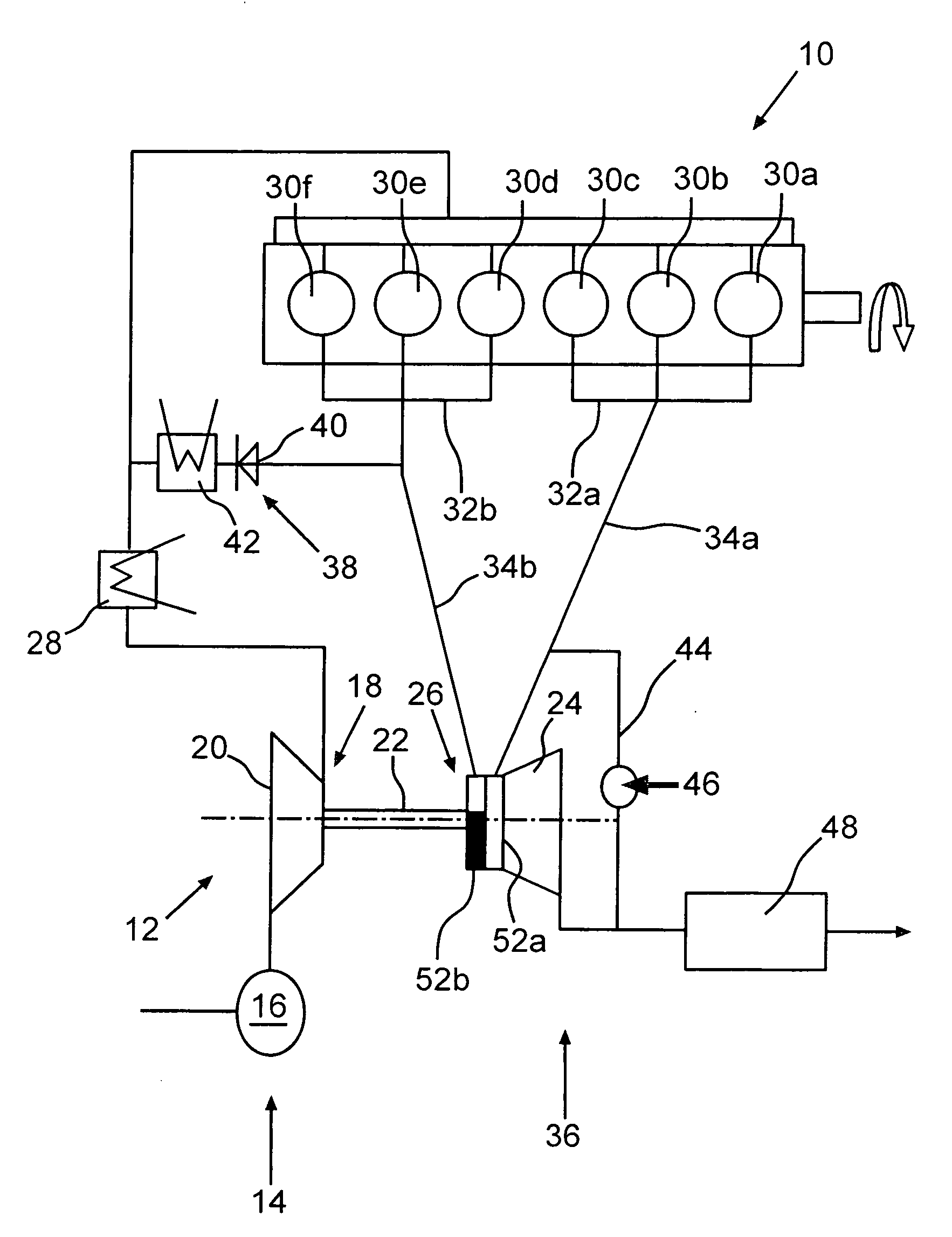 Exhaust gas turbocharger for an internal combustion engine of a motor vehicle