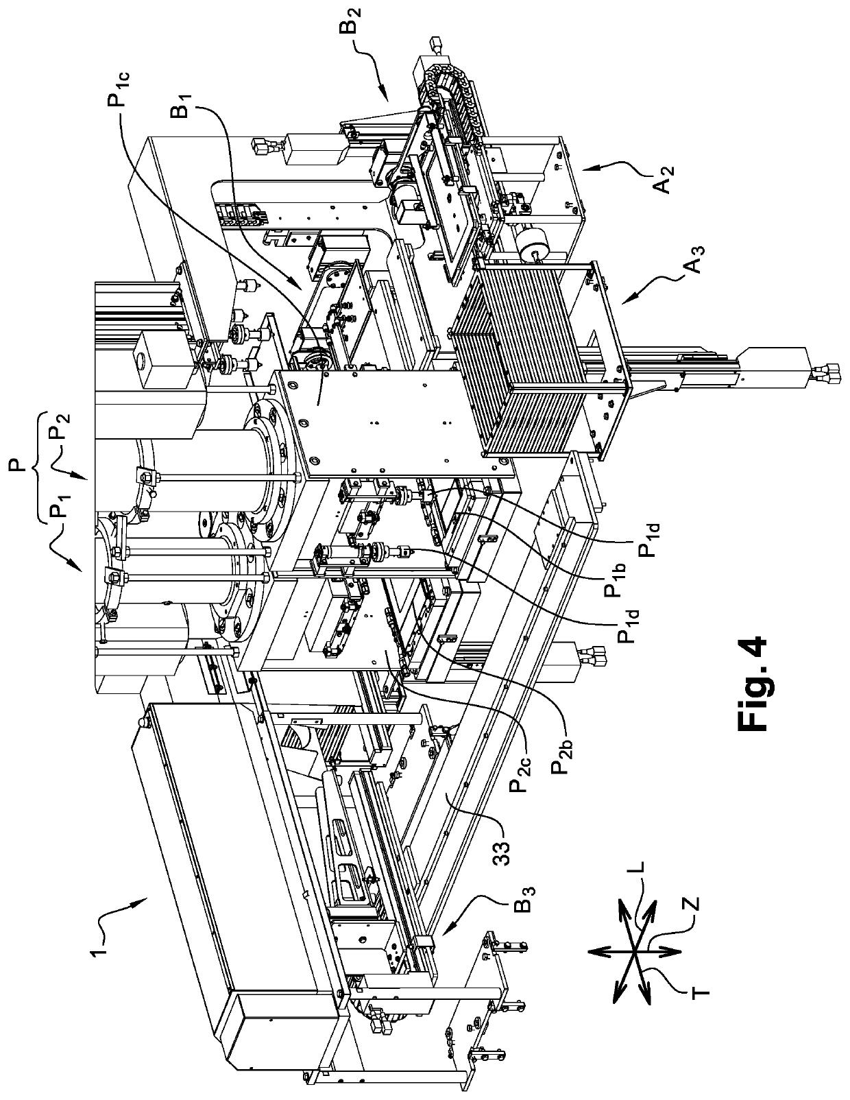 Installation for assembling fuel cell membranes