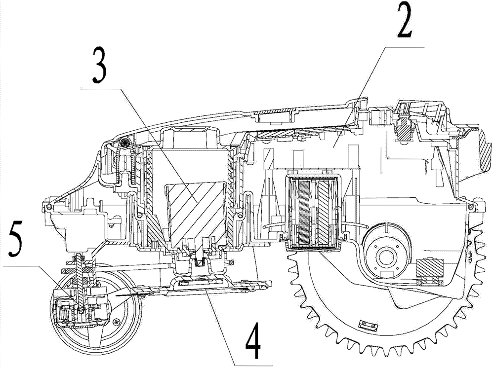 Automatic hay mower