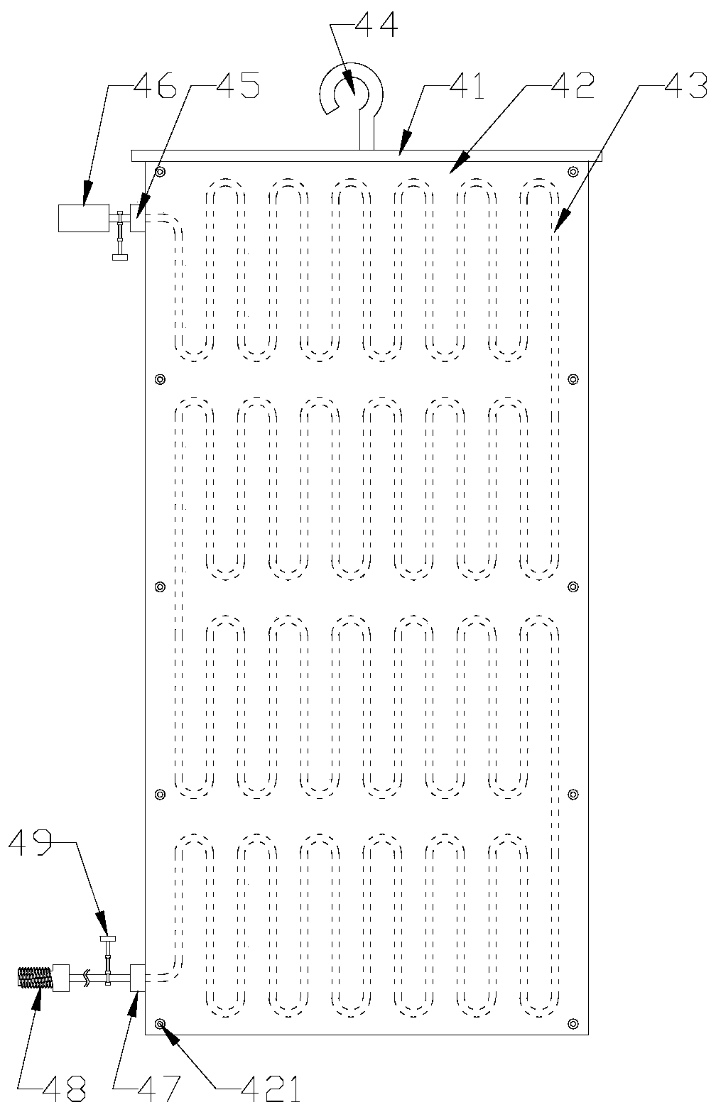 Water-circulation indoor heater