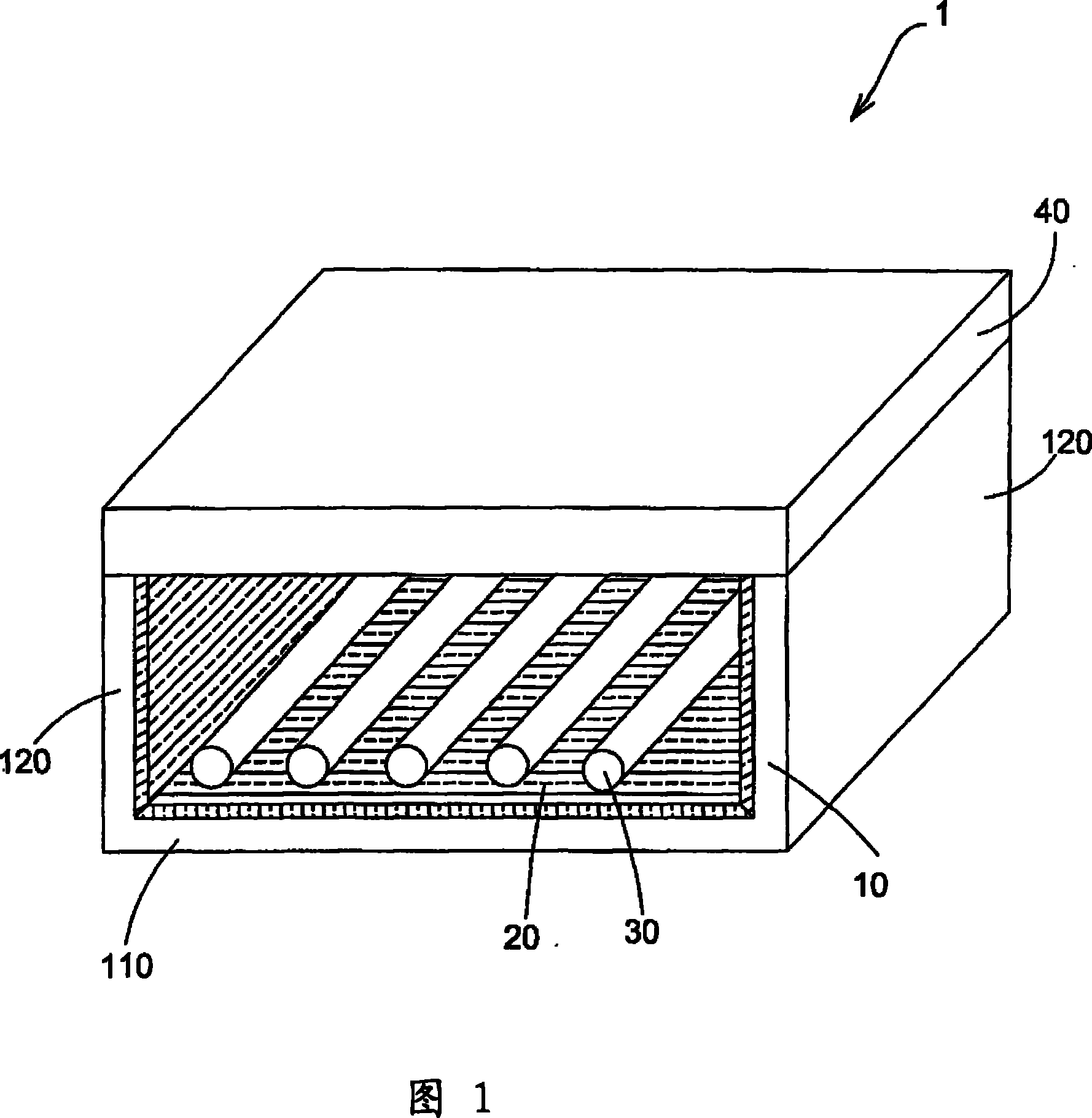 Backlight module and production method of its substrate