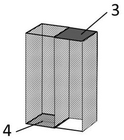 Wall flow type honeycomb formaldehyde-removing air conditioner filter element