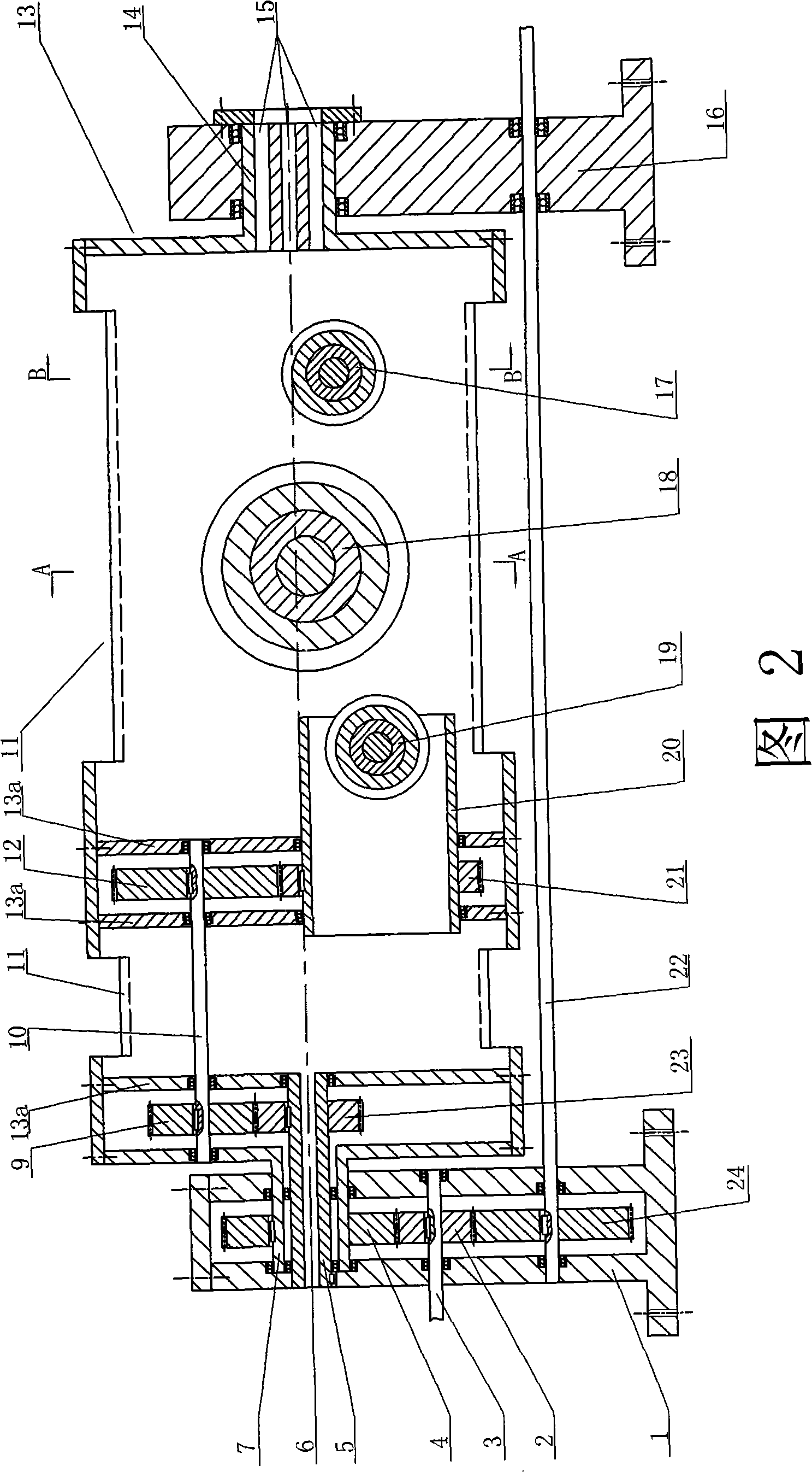 Basket-free type strand machine