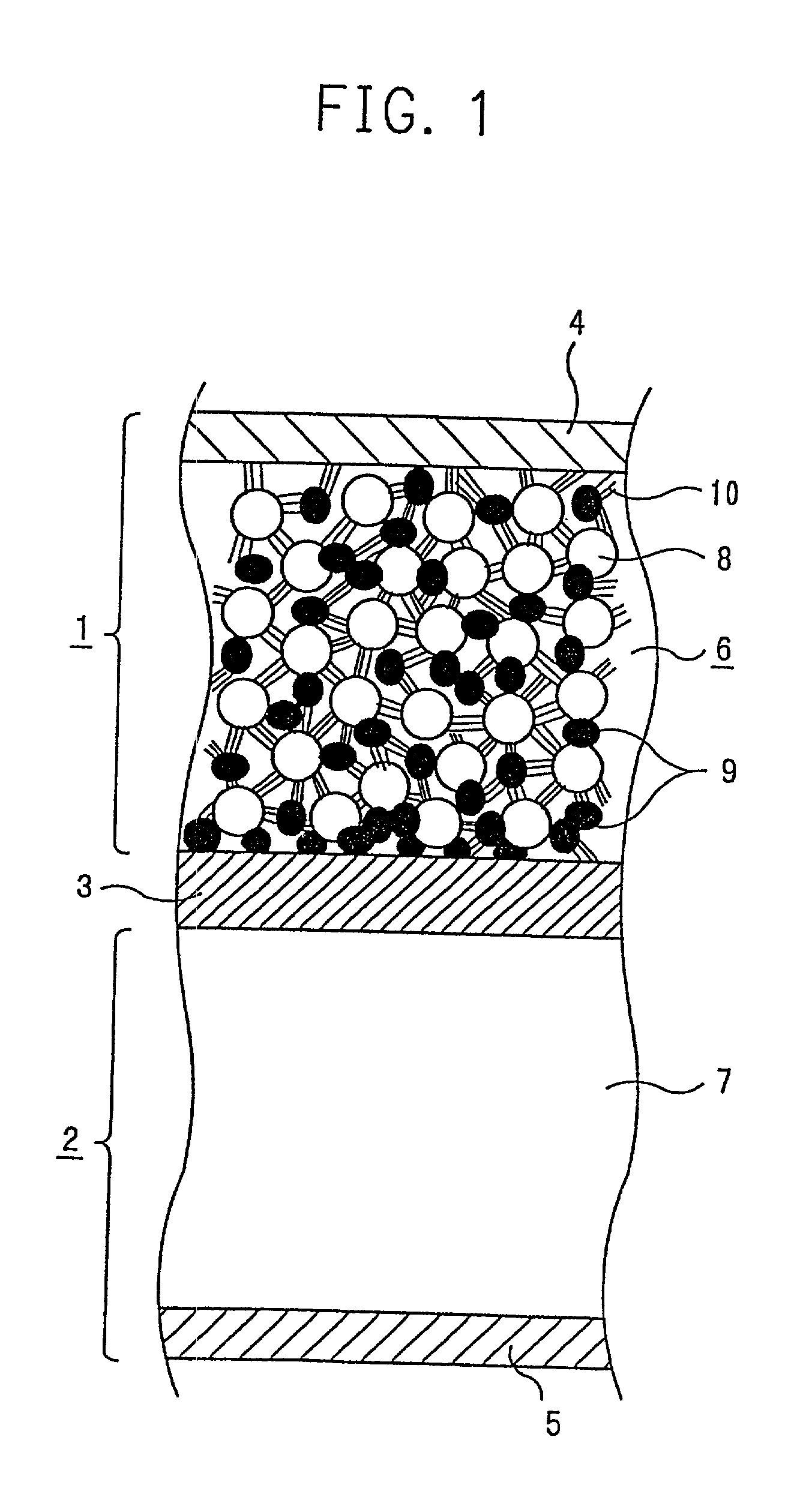 Battery and process for preparing the same