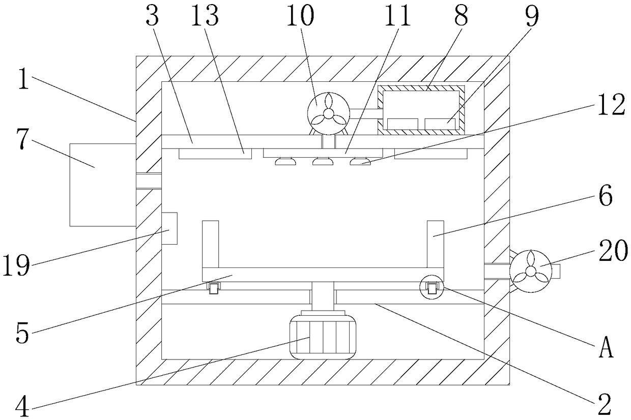 Disinfection and sterilization box for plastic instruments