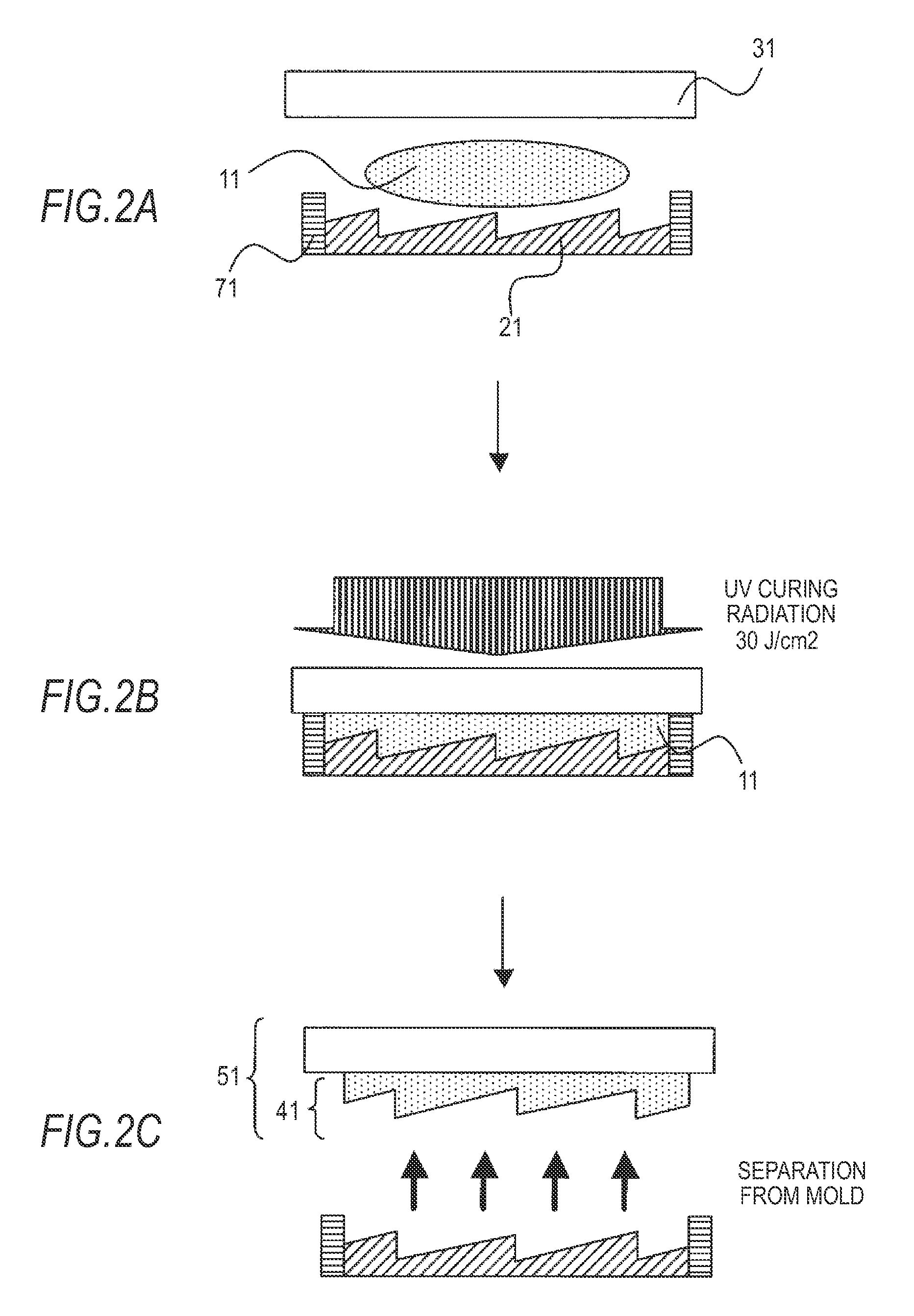 Laminated diffractive optical element and resin composition therefor