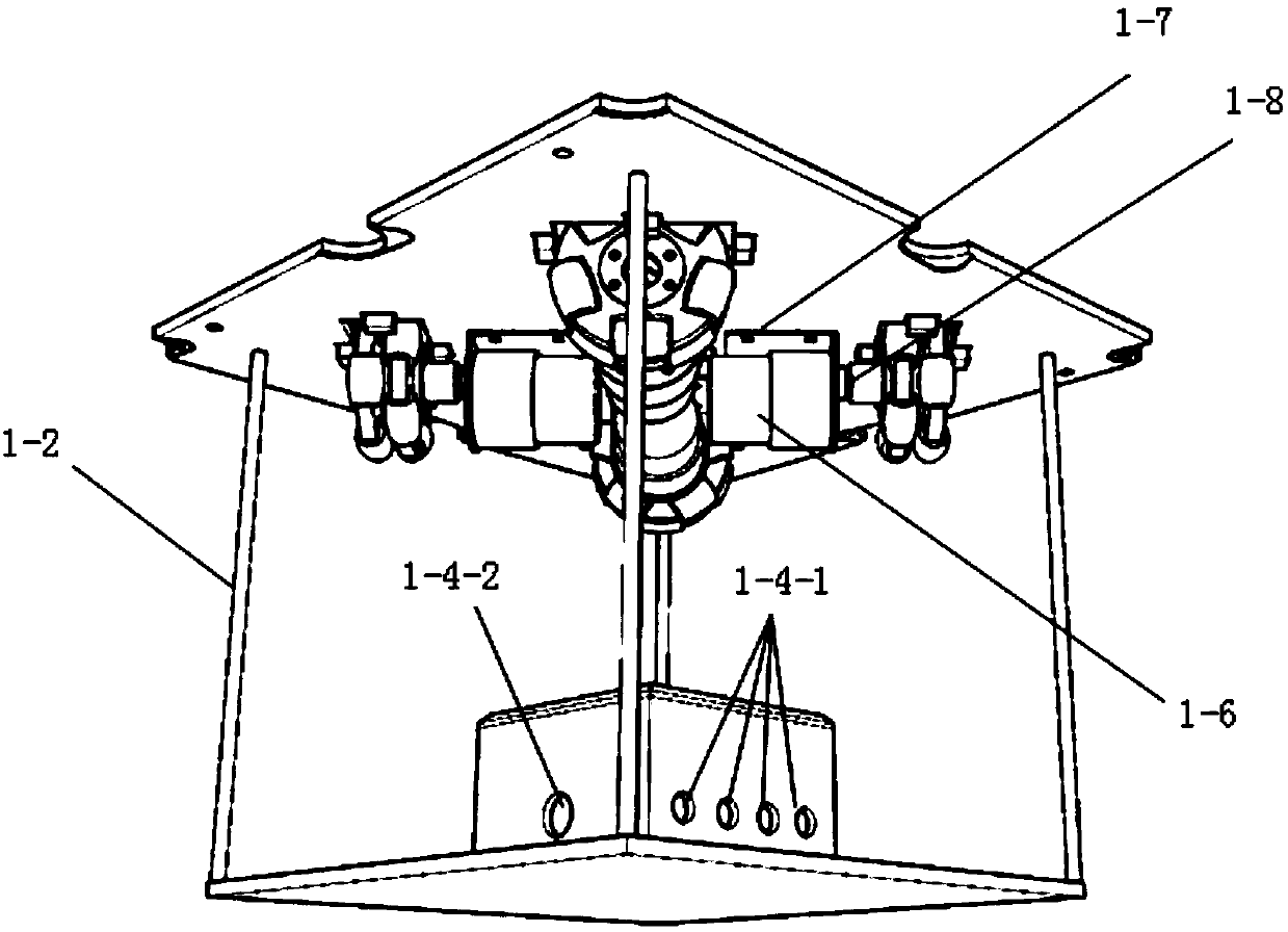 Four-wheel-driven omni-directional conveying system and working method