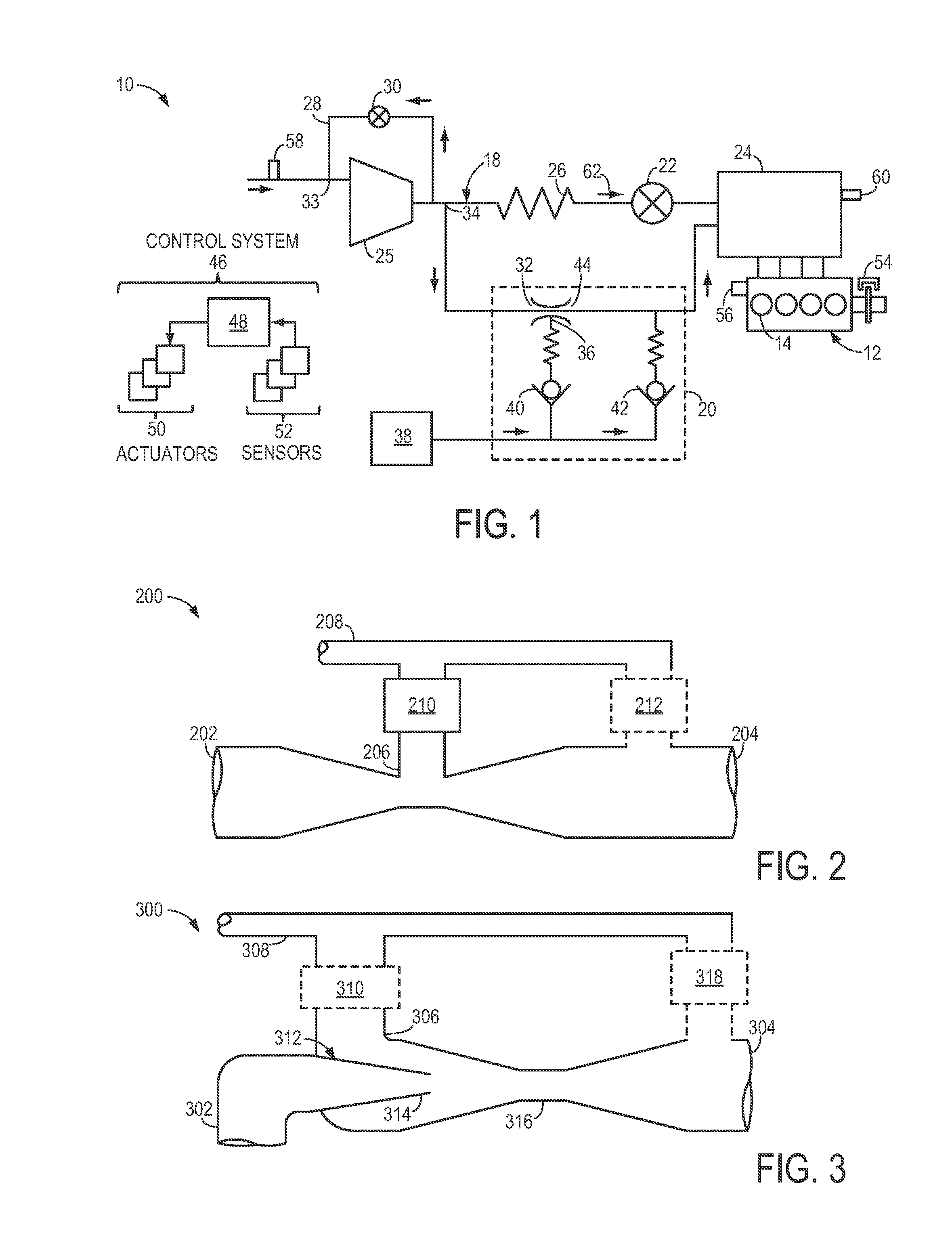 Intake system including vacuum aspirator