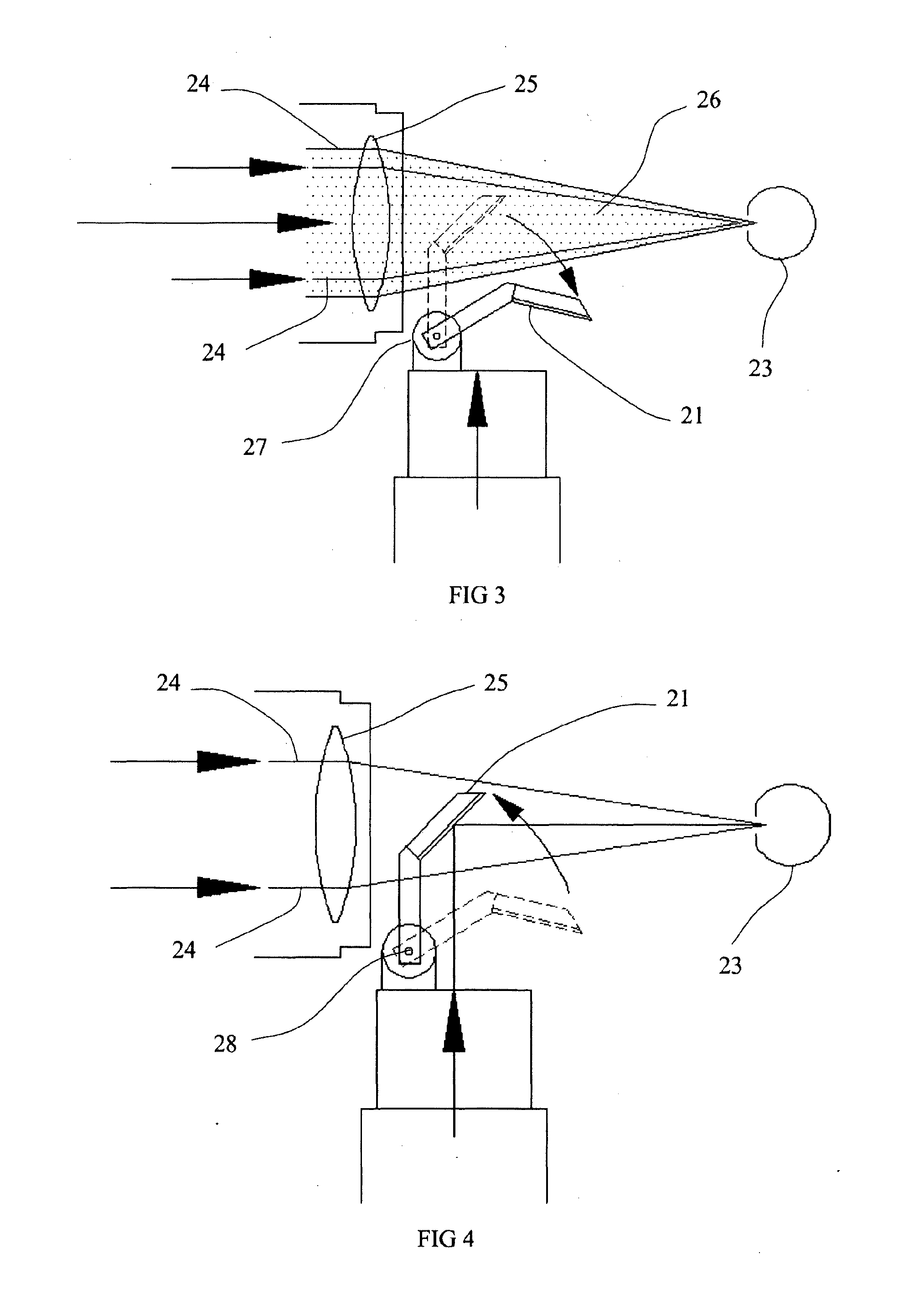 Reflex coaxial illuminator