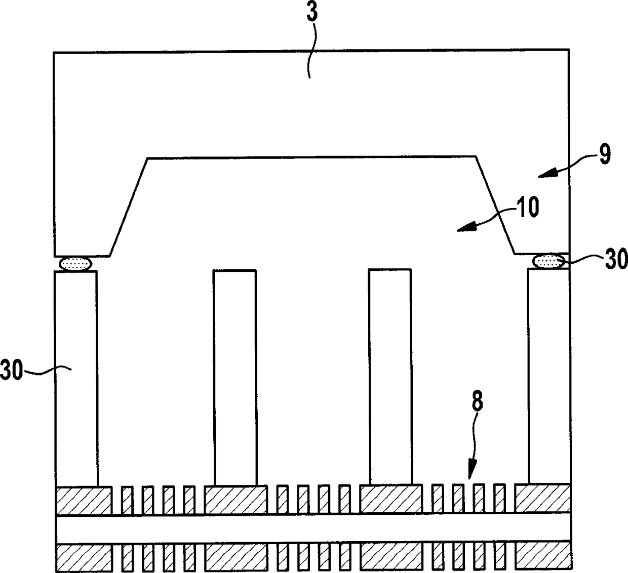 Micromechanical Sound Transducer Arrangement and a Corresponding Production Method