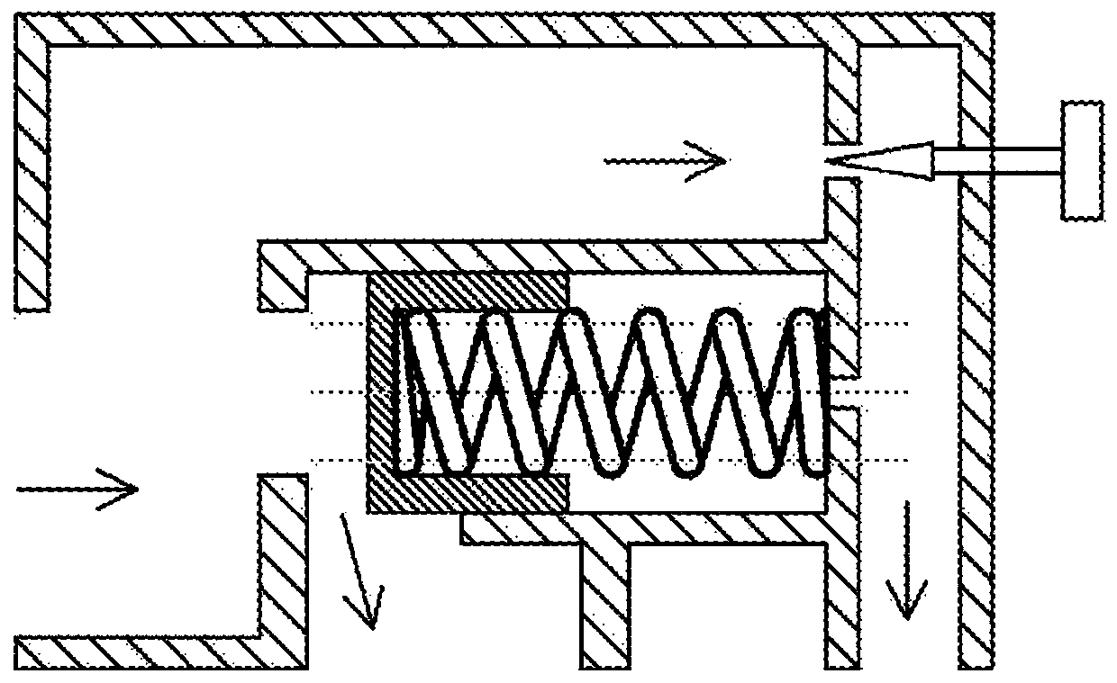 Reject valve of reverse osmosis device