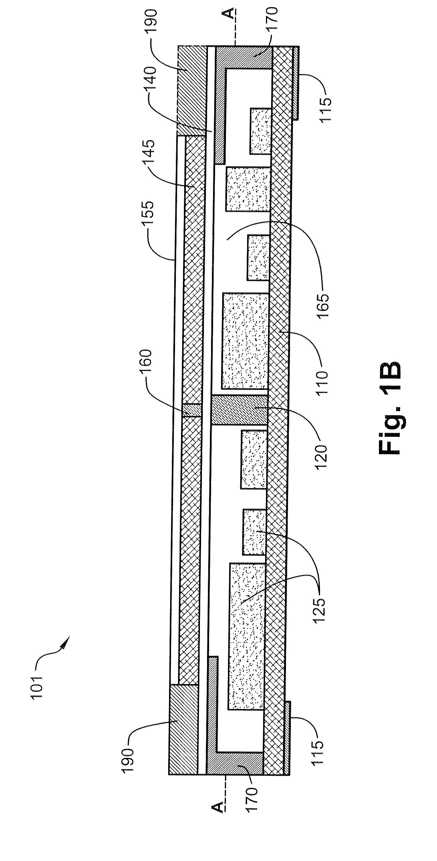 Hybrid circuit with an integral antenna