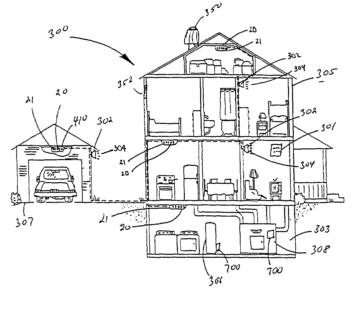 Smart fire alarm and gas detection system