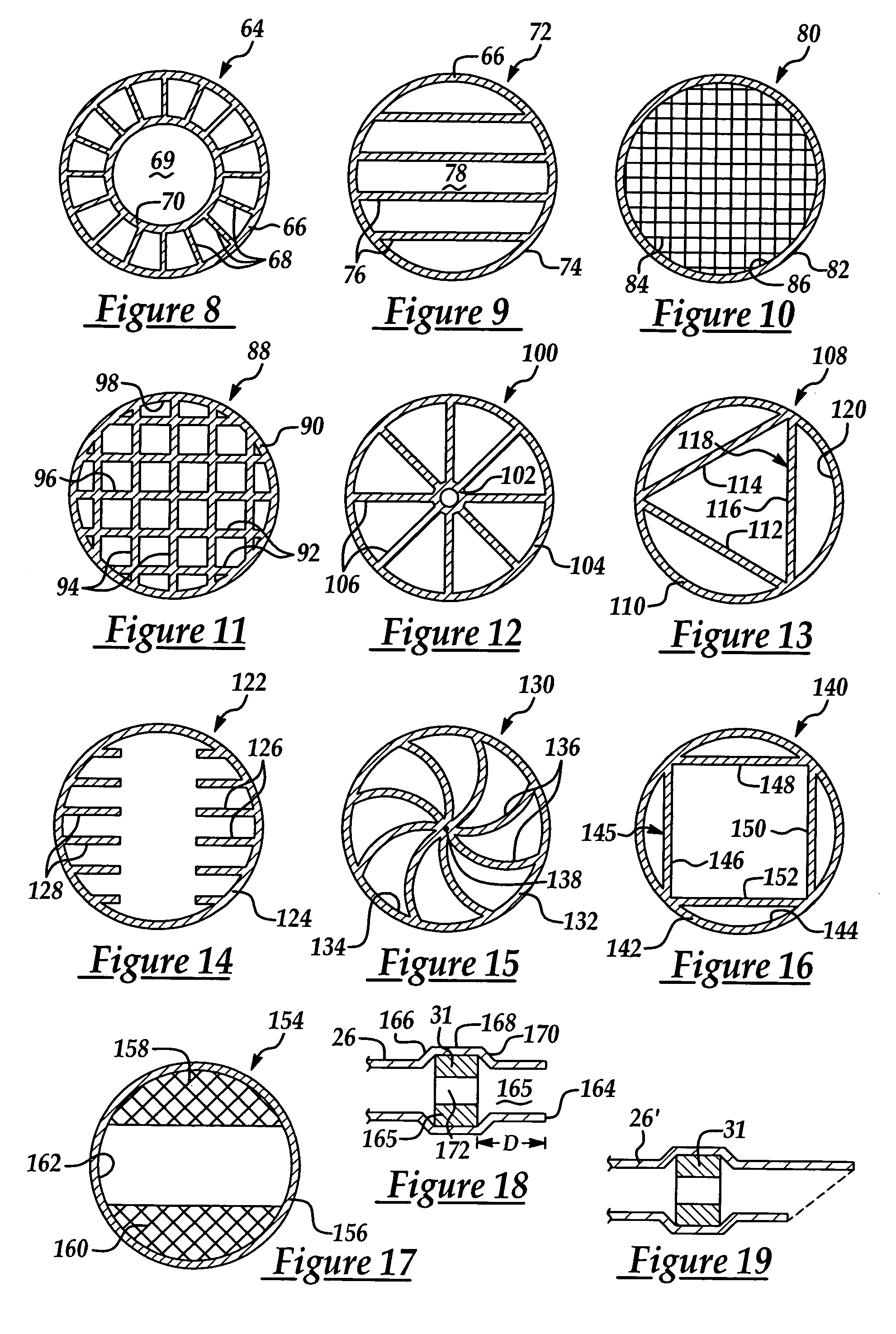 Noise attenuation device for a vehicle exhaust system