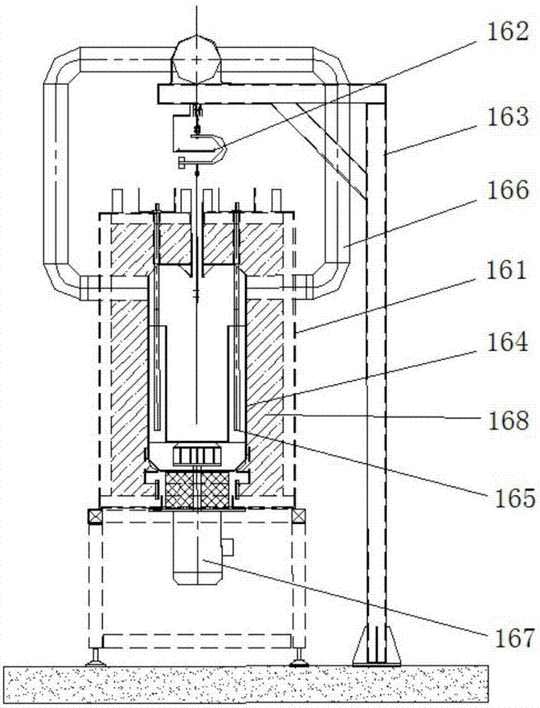 Full-automatic titanium pole plate spraying and sintering production line and operating method thereof