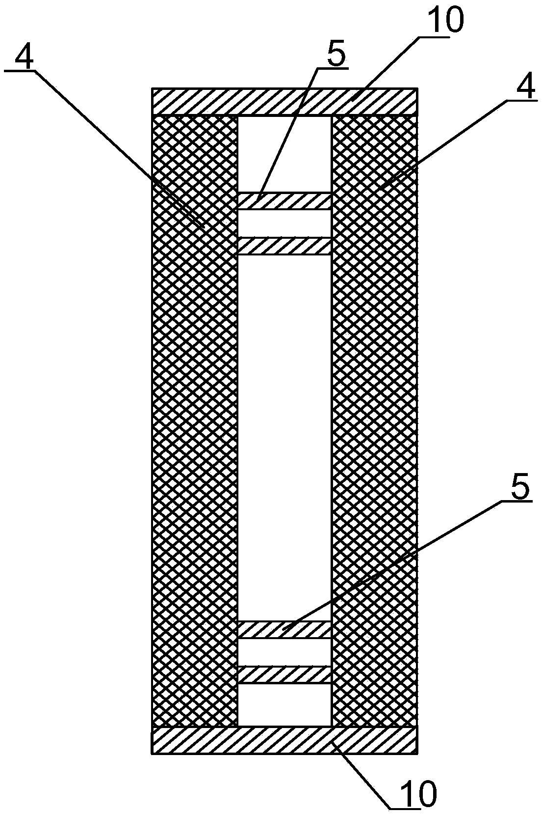 Sliding door with anti-mosquito function