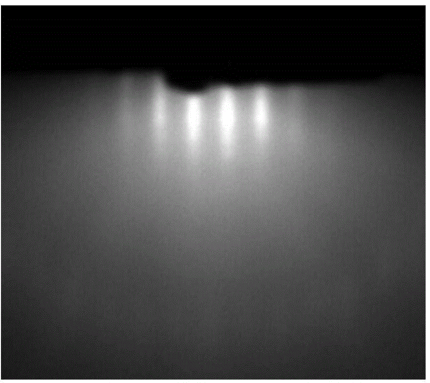 GaN thin film growing on W substrate, as well as preparation method and application thereof