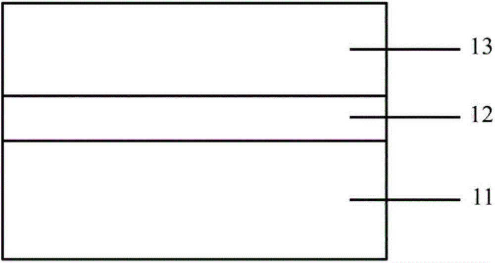 GaN thin film growing on W substrate, as well as preparation method and application thereof