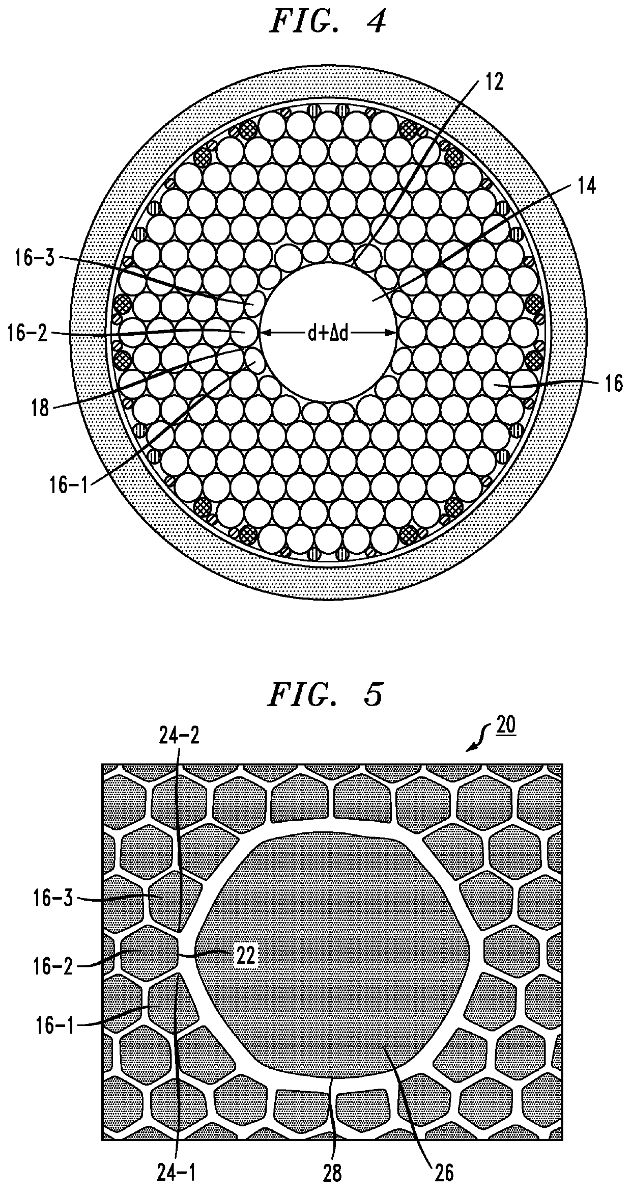 Hollow Core Optical Fiber And Method Of Making The Same