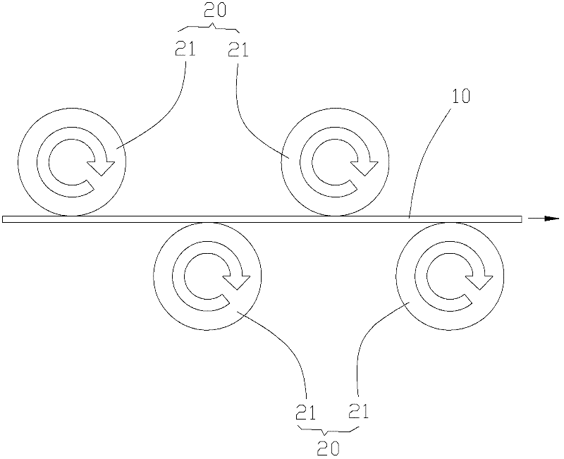 Board grinding method for removing orifice burrs of printed circuit board (PCB)