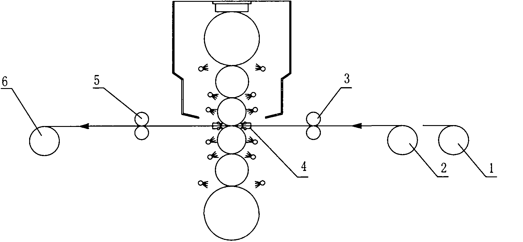 Blowing-free emulsion residue removal method