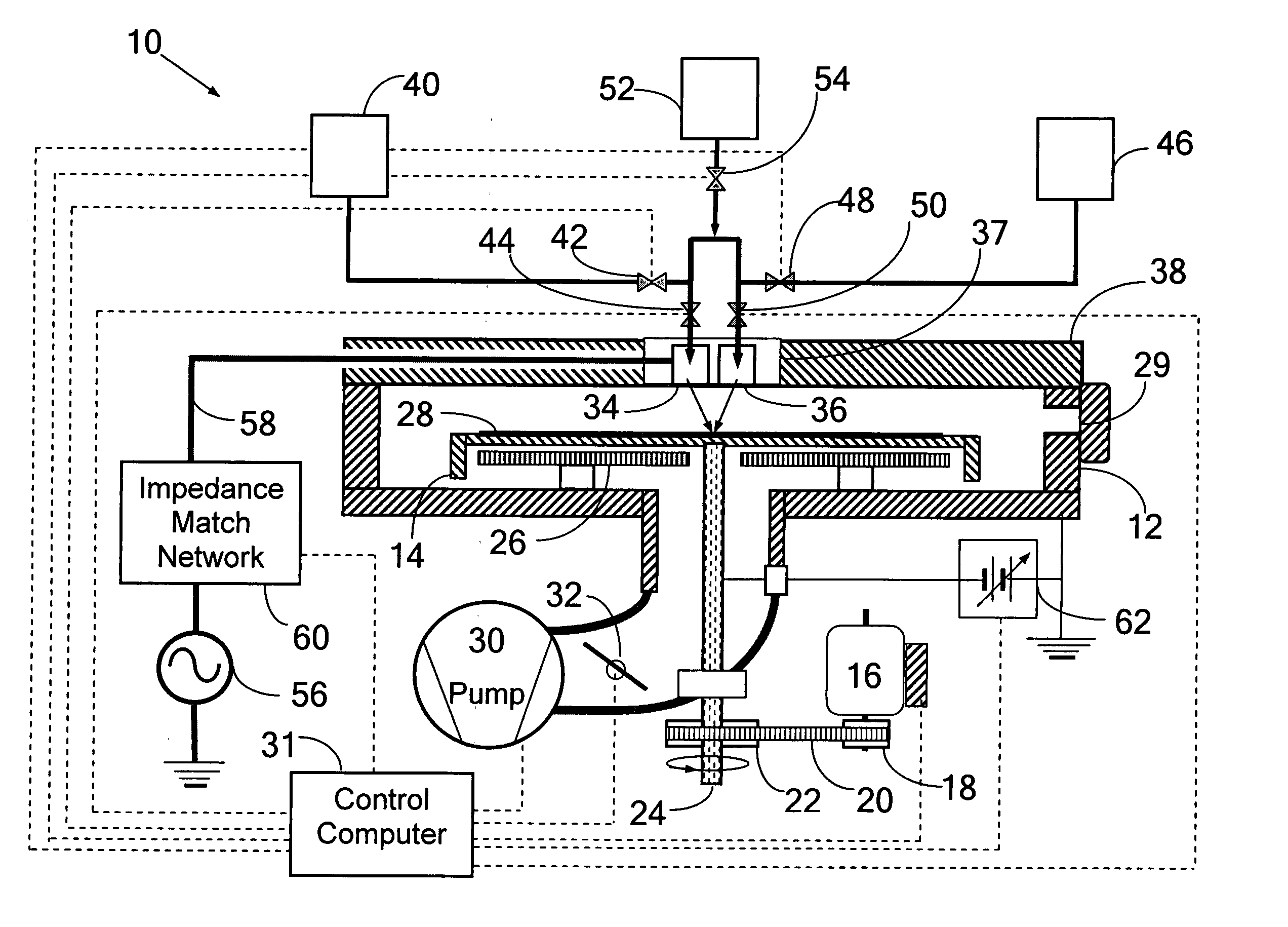 Apparatus and method for plasma enhanced monolayer processing