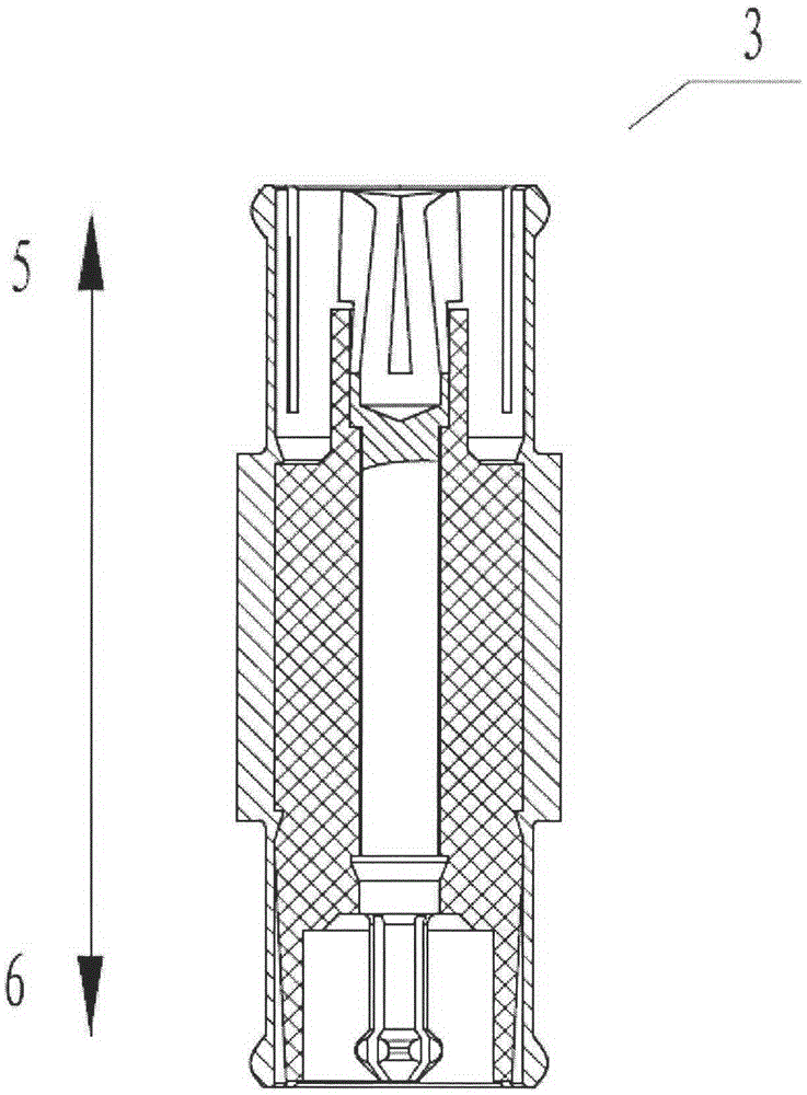 A radio frequency coaxial connector