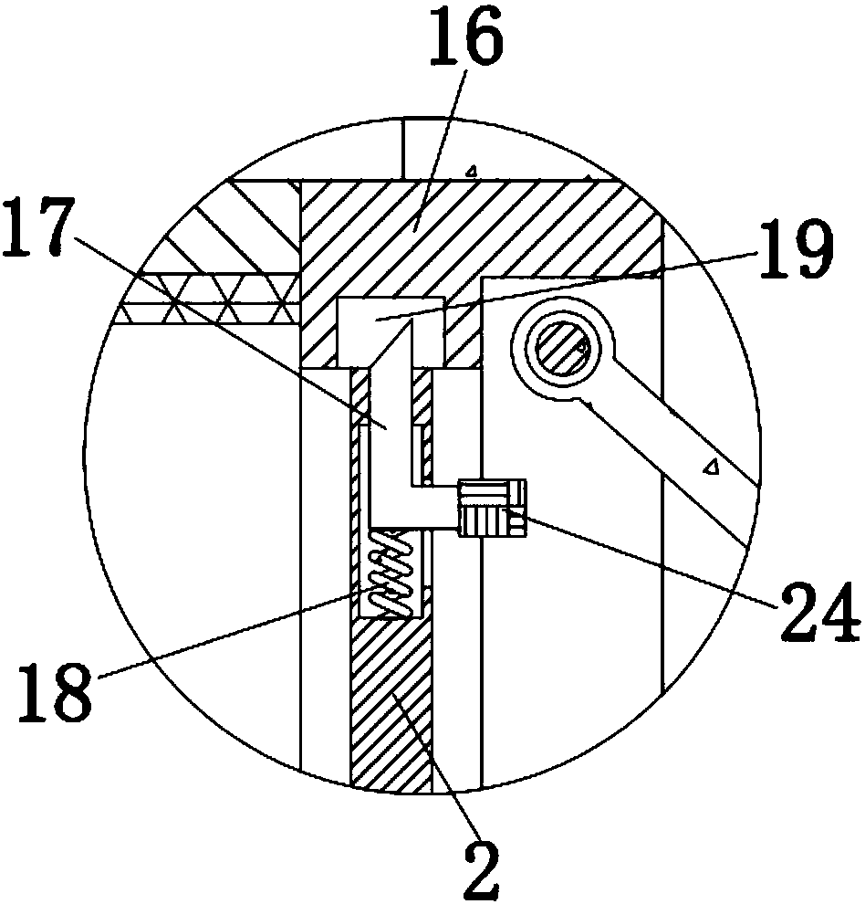 Household hidden-type power distribution box capable of preventing accidental touch