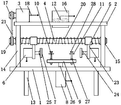 Edge grinding device suitable for metal label plate