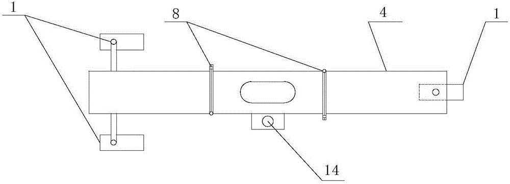 Flatness measurement instrument and method for loose laying layer of bituminous pavement