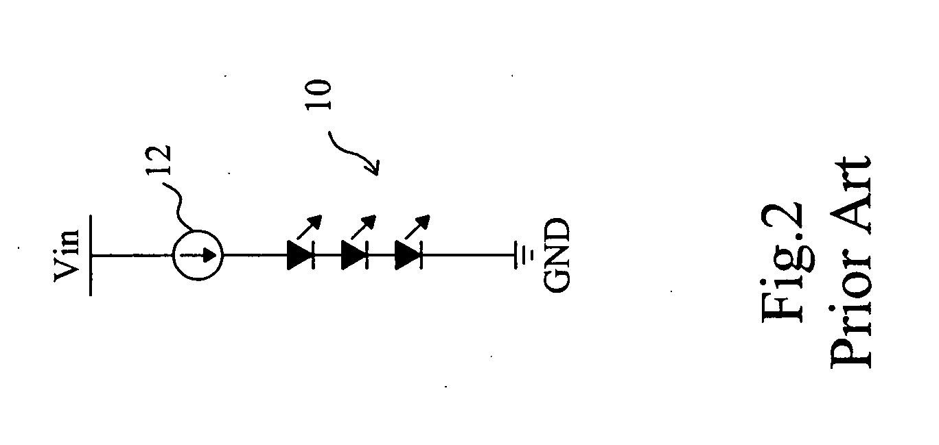 Led driving topology, light source moudle based thereon, and digital camera having the same