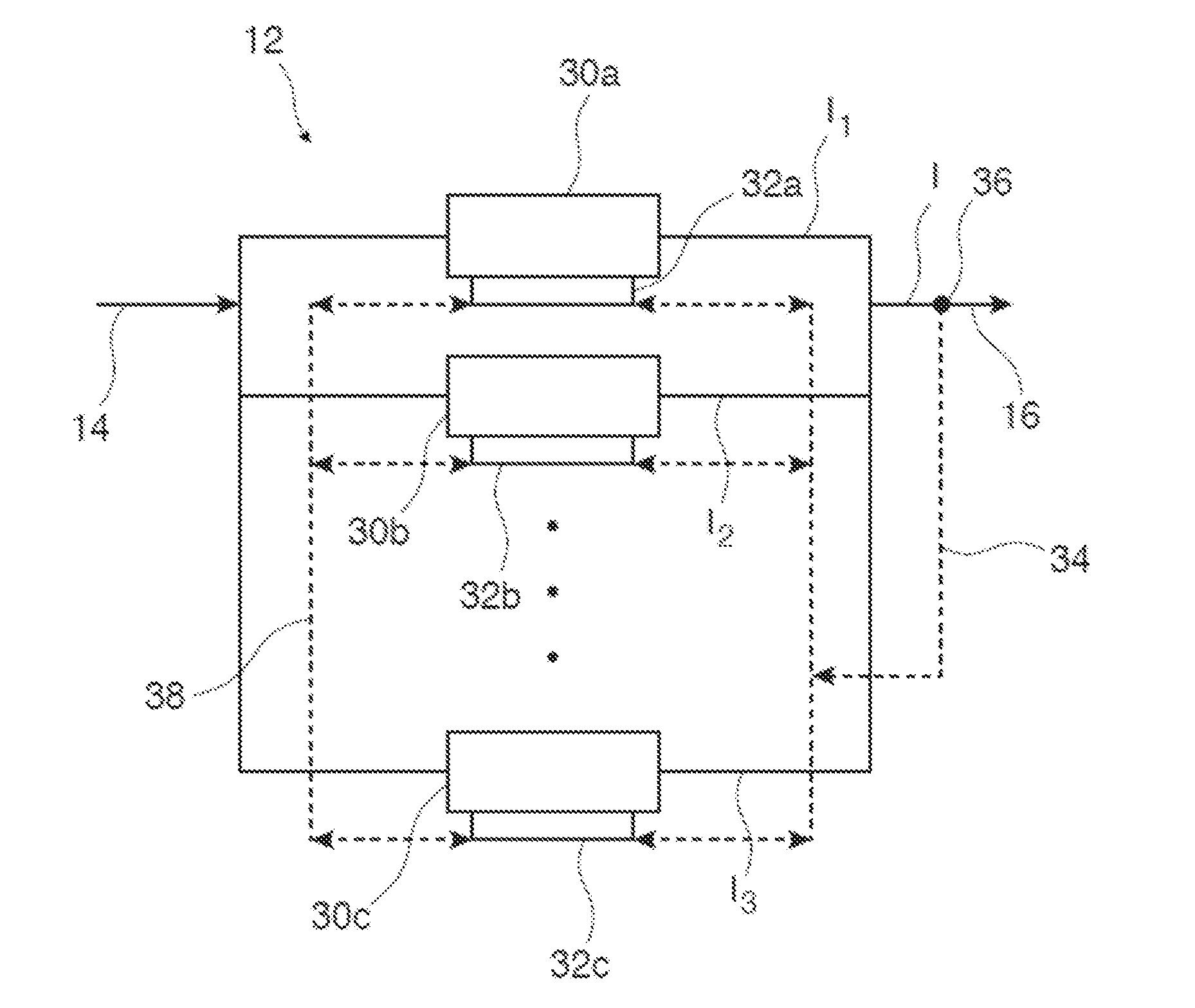 Converter for a battery charging station