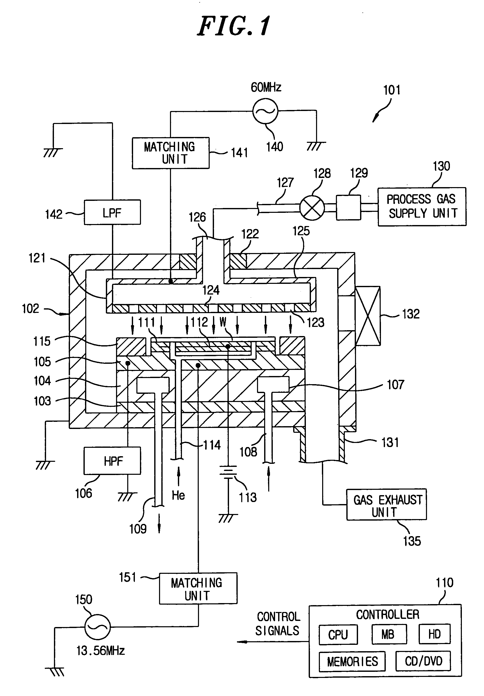 Etching method and computer storage medium storing program for controlling same