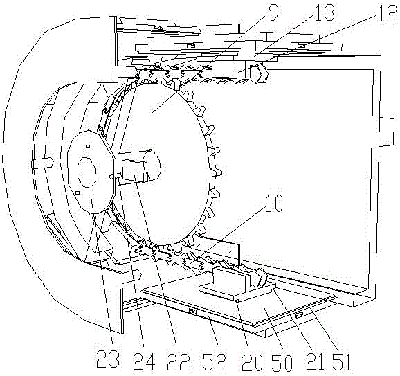 Continuous transfer-printing coding method