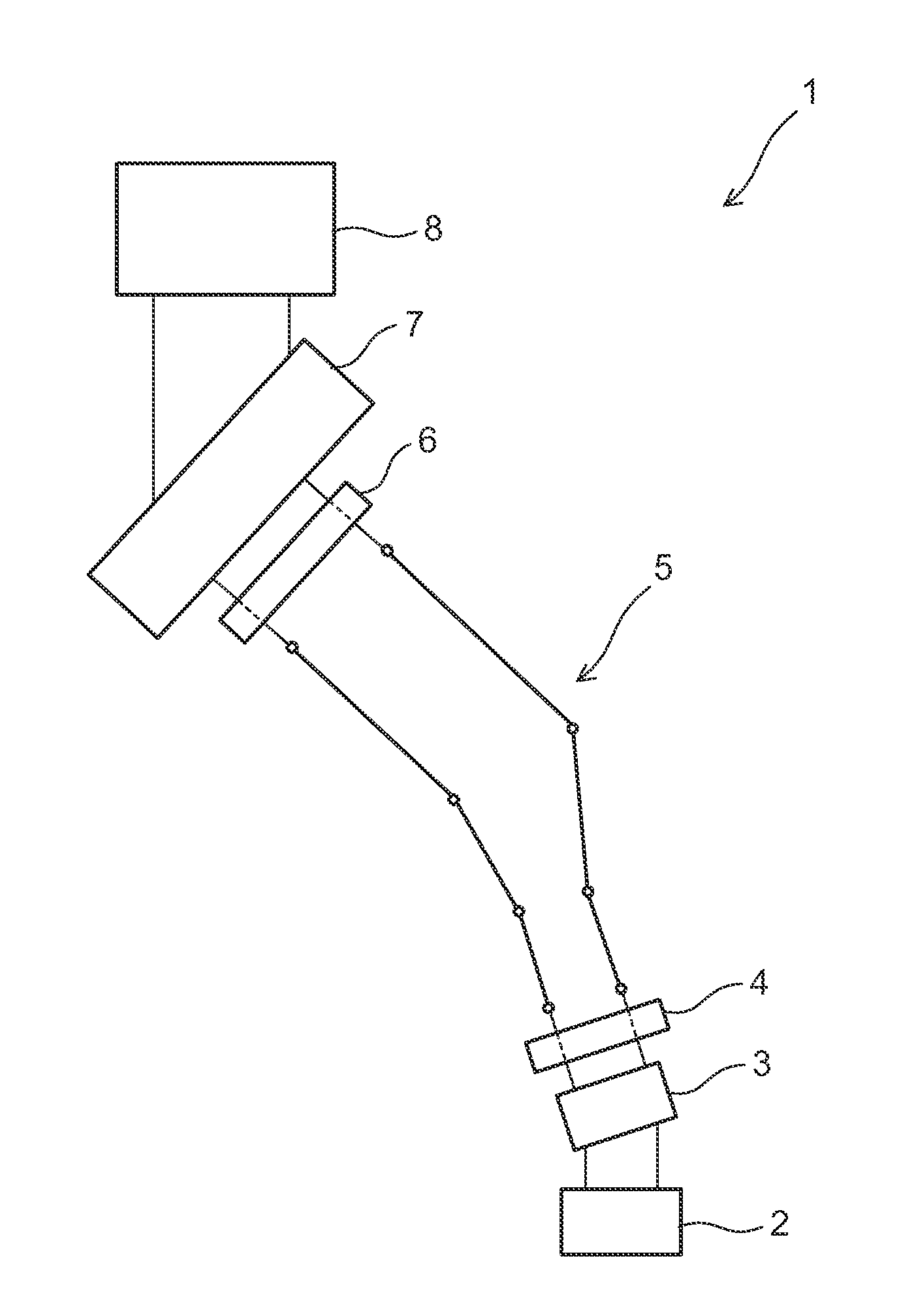 Method, apparatus, and system for production of a stretched film