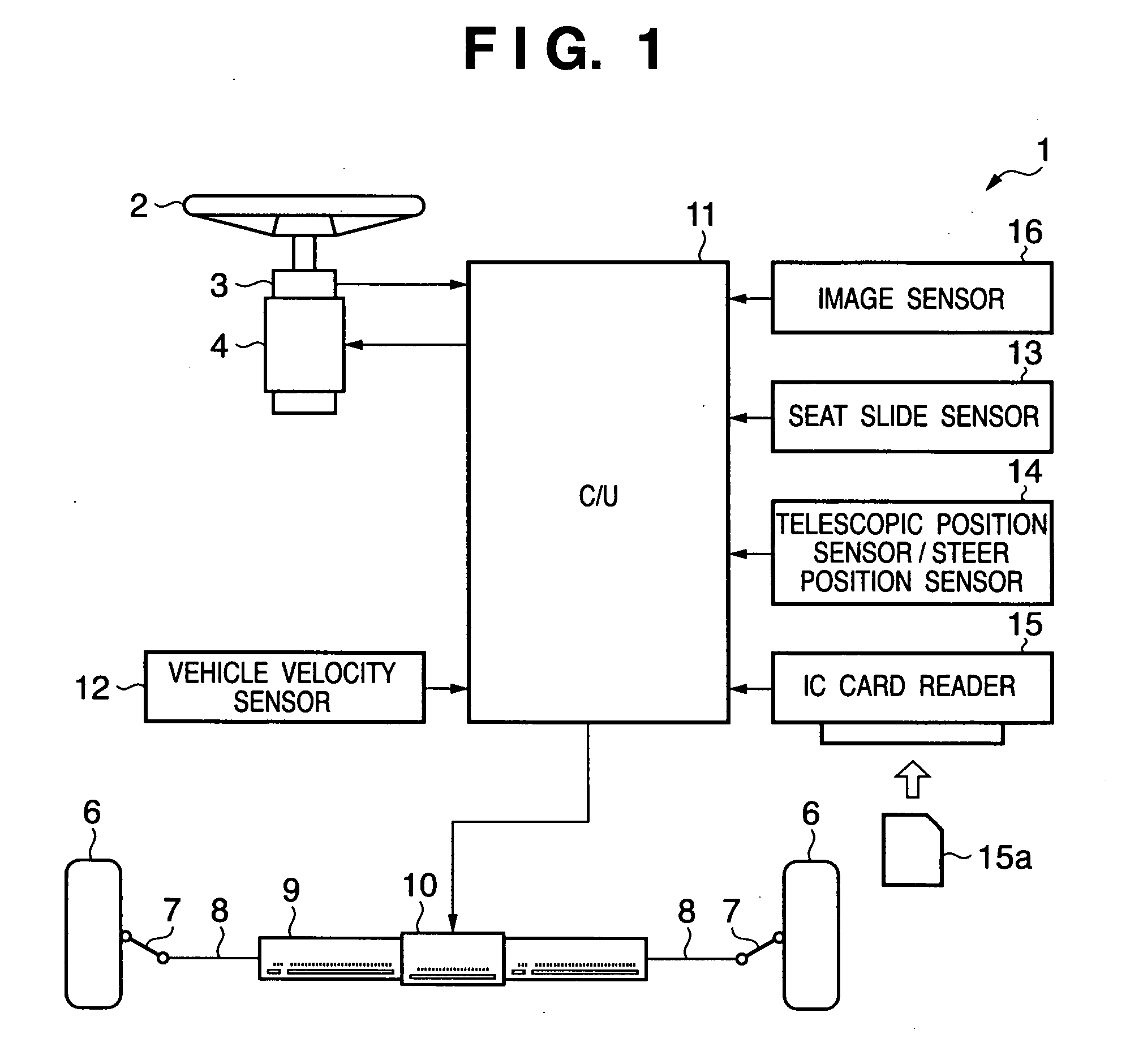 Steering apparatus for vehicle