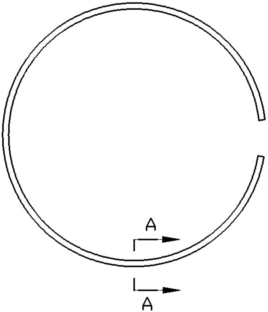 Comb tooth sealing structure