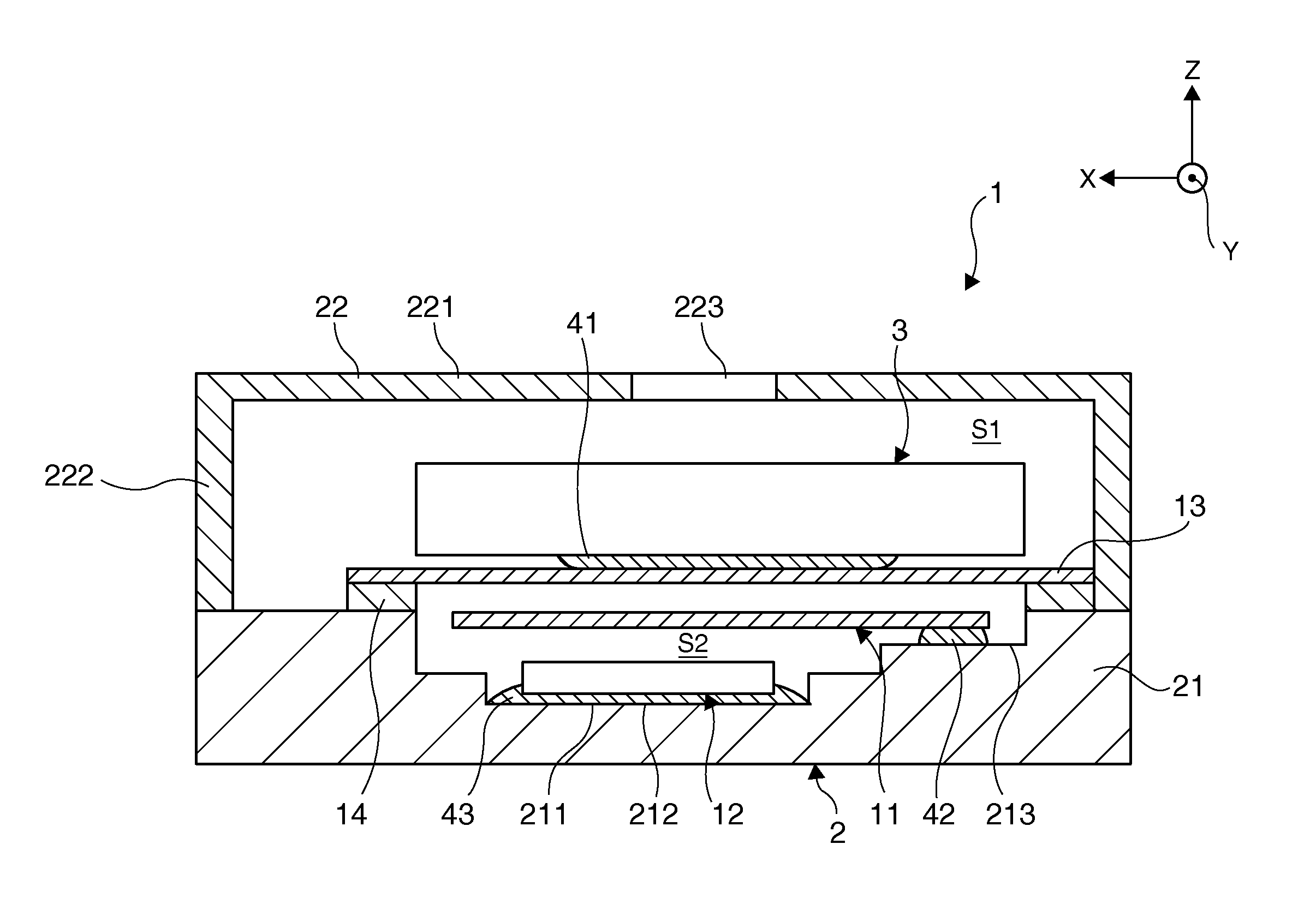 Pressure detecting device