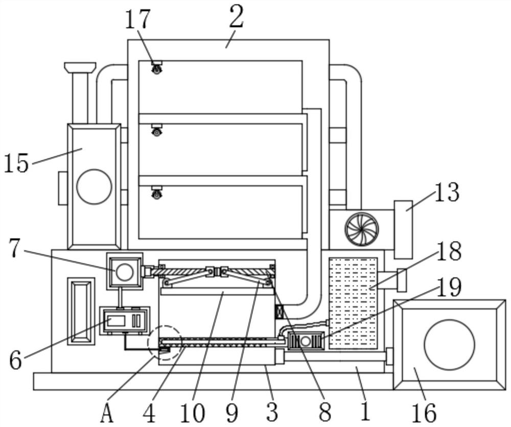 Ecological and environment-friendly floor pig raising comprehensive system