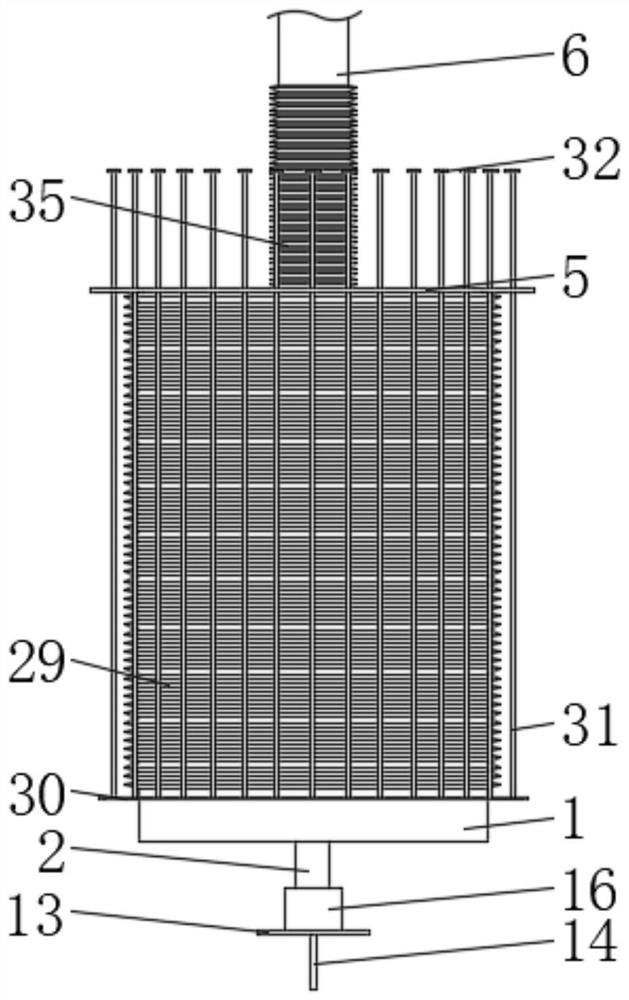 Full-automatic filling machine for outer wall surface water-based paint