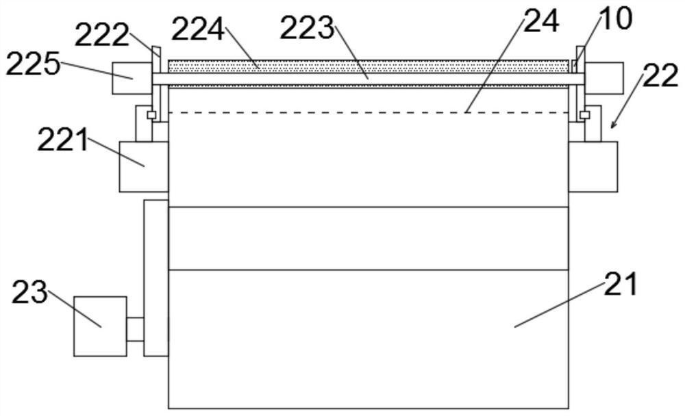 A kind of packing tape packing device and packing method