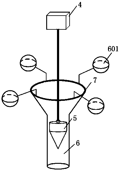 Float-bowl type lifting valve for filter tank