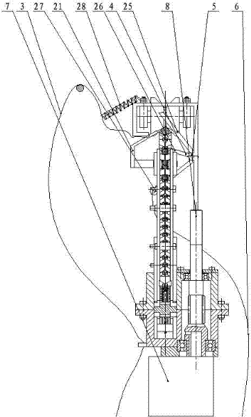 Cable robot driving carrier