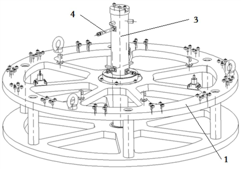 Device and method for scribing line inspection of precision castings with complex structure