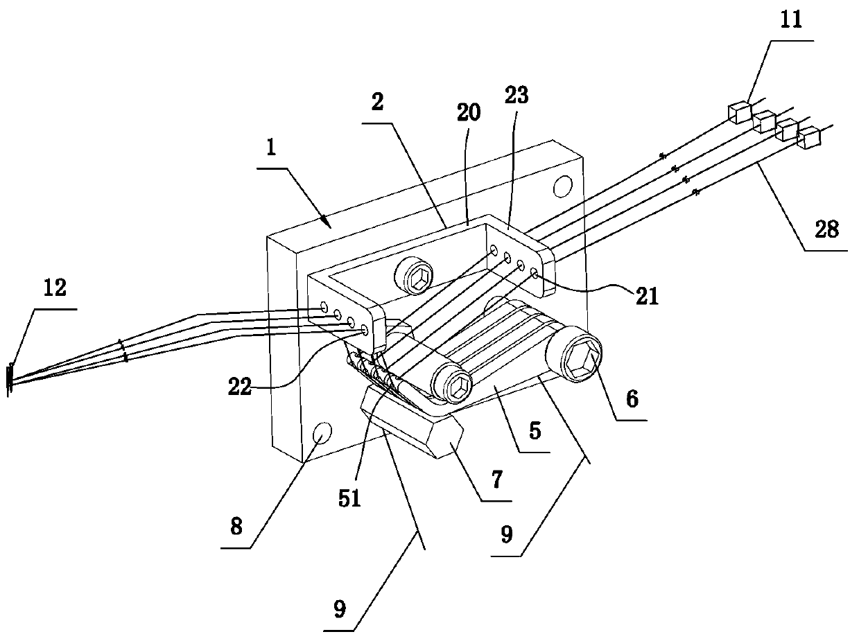 Yarn break switch for nylon zipper sewing machine