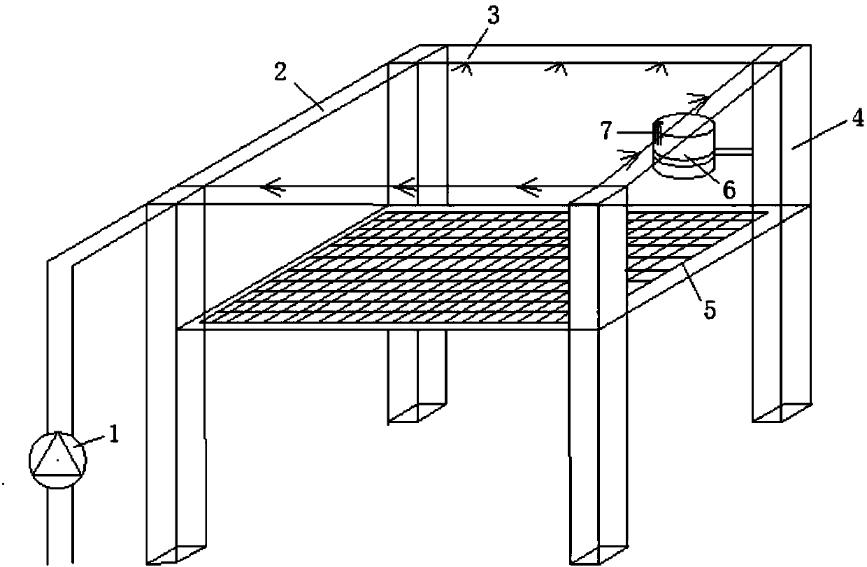 Evaporation type shade device